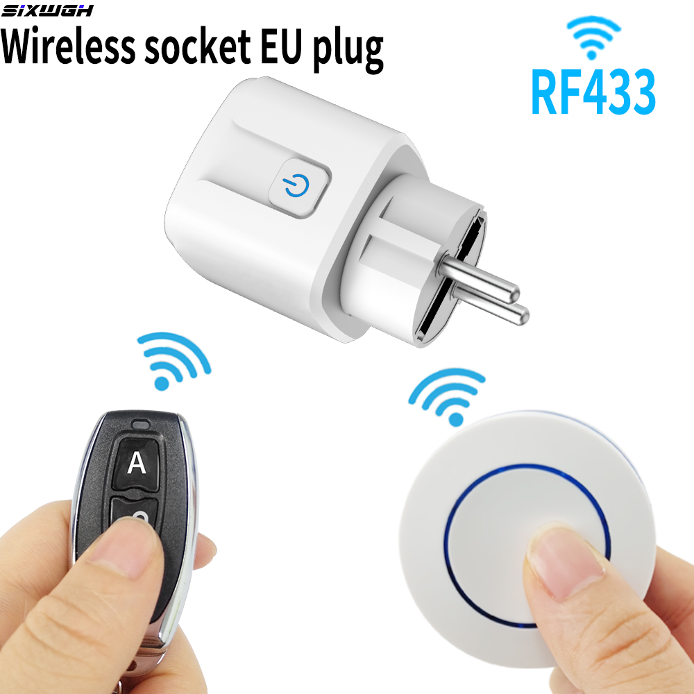 Smart Home Ventilation - Wireless Socket RF433 Smart Home Remote