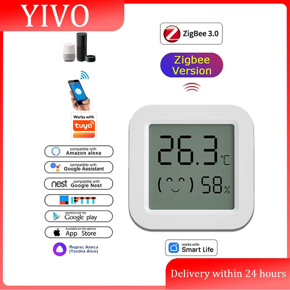 Smart Home Matter - Zigbee 3.0 Temperature Humidity Sensor APP