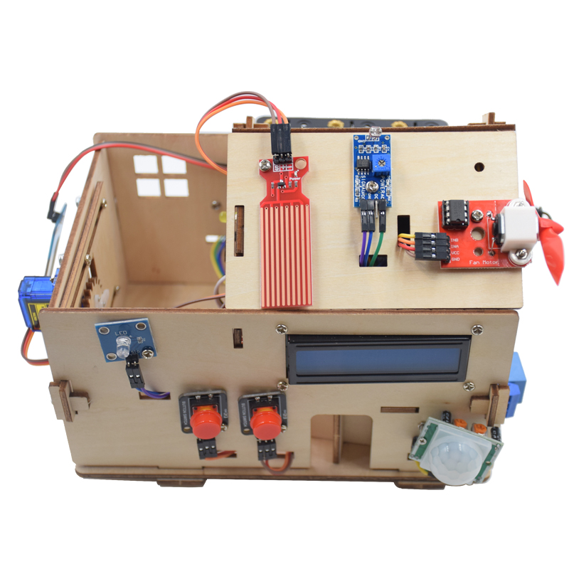 Smart Home Arduino Uno - Nhà Thông Minh/Nhà Bộ Bộ Dụng