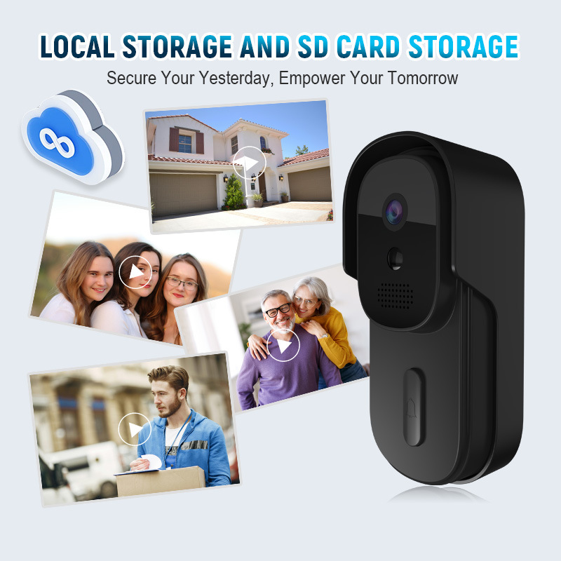 Smart Home Cctv - Tuya Video Doorbell 2MP Waterproof 1080P
