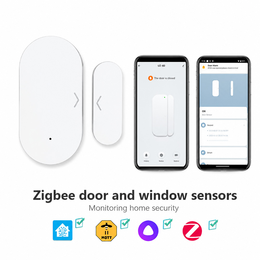 Smart Home Blog - Zigbee 3.0 Door Window Sensor Magnetic