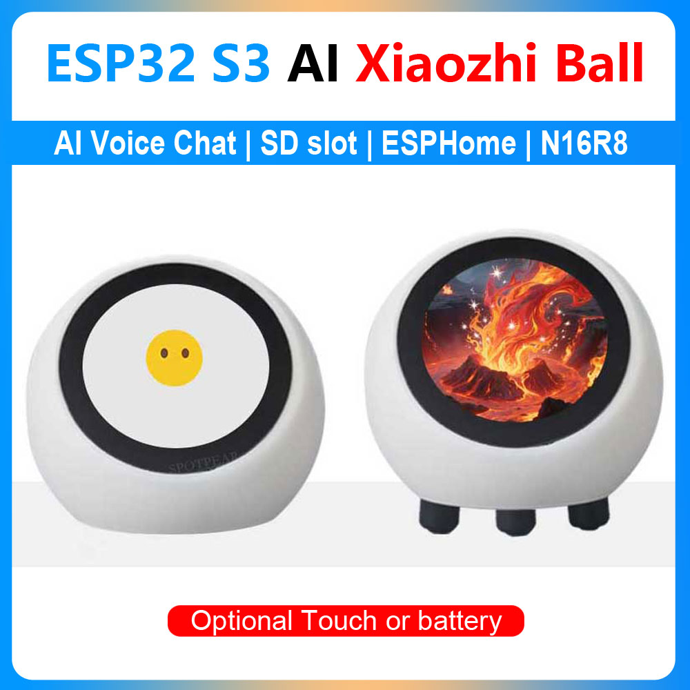 Smart Home Voice Control - ESP32 S3 1.28inch N16R8 Development Board