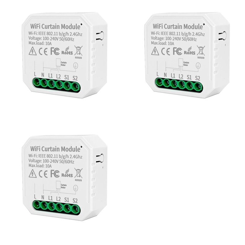 Smart Home Voice Control - A27F-3X Tuya WIFI Smart Curtain Module