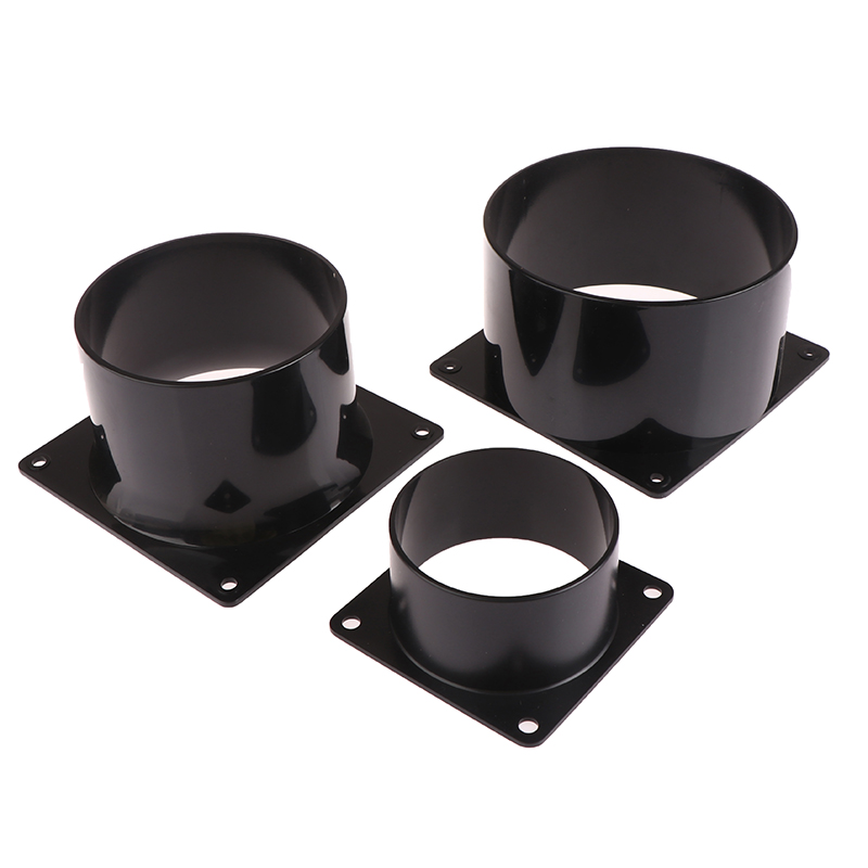 Smart Home Ventilation - 75/100/120MM ABS Wall Flange Connector For