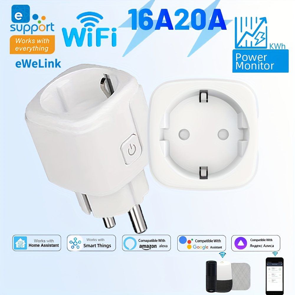Smart Home Network - EWeLink Smart WiFi Socket EU Remote