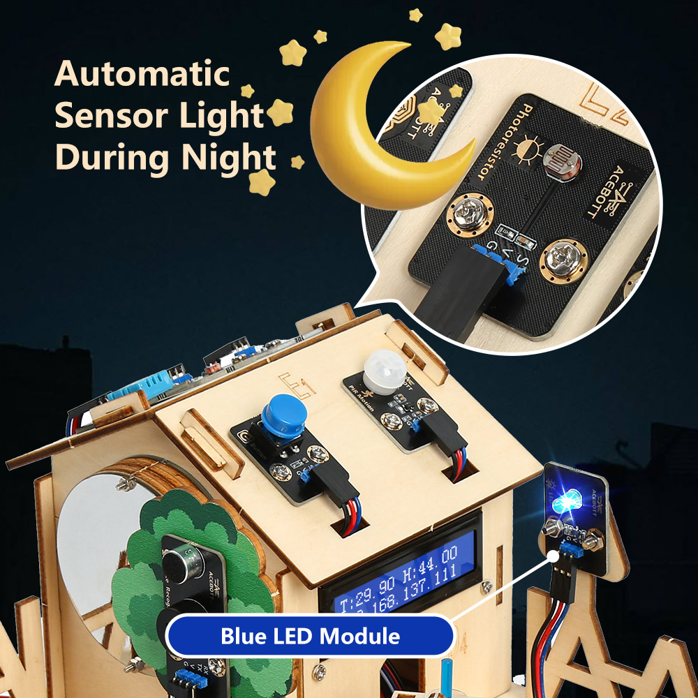 ACEBOTT Smart Home STEM STEAM  - đánh giá và giá Smart Home Arduino Uno