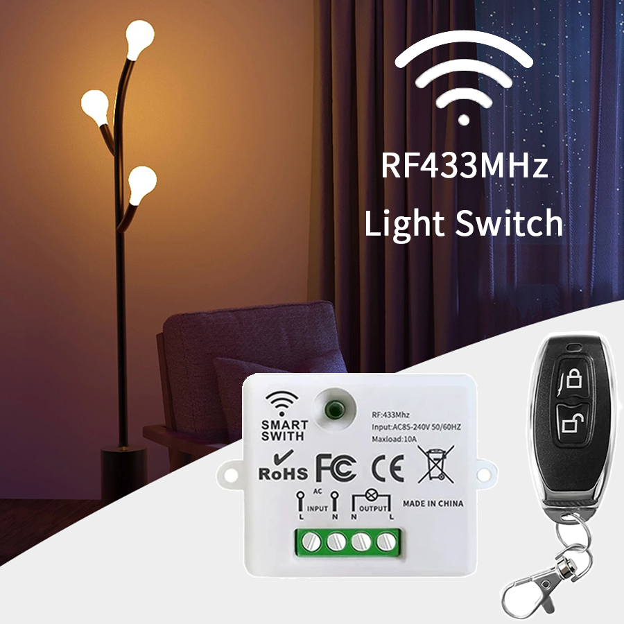 RF 433MHz Wireless Remote Cont - đánh giá và giá Smart Home Matter