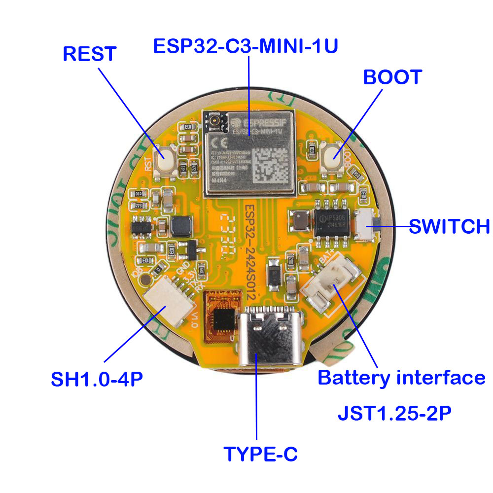ESP32 Display 1.28 inch ESP32- - đánh giá và giá Smart Home Arduino Uno