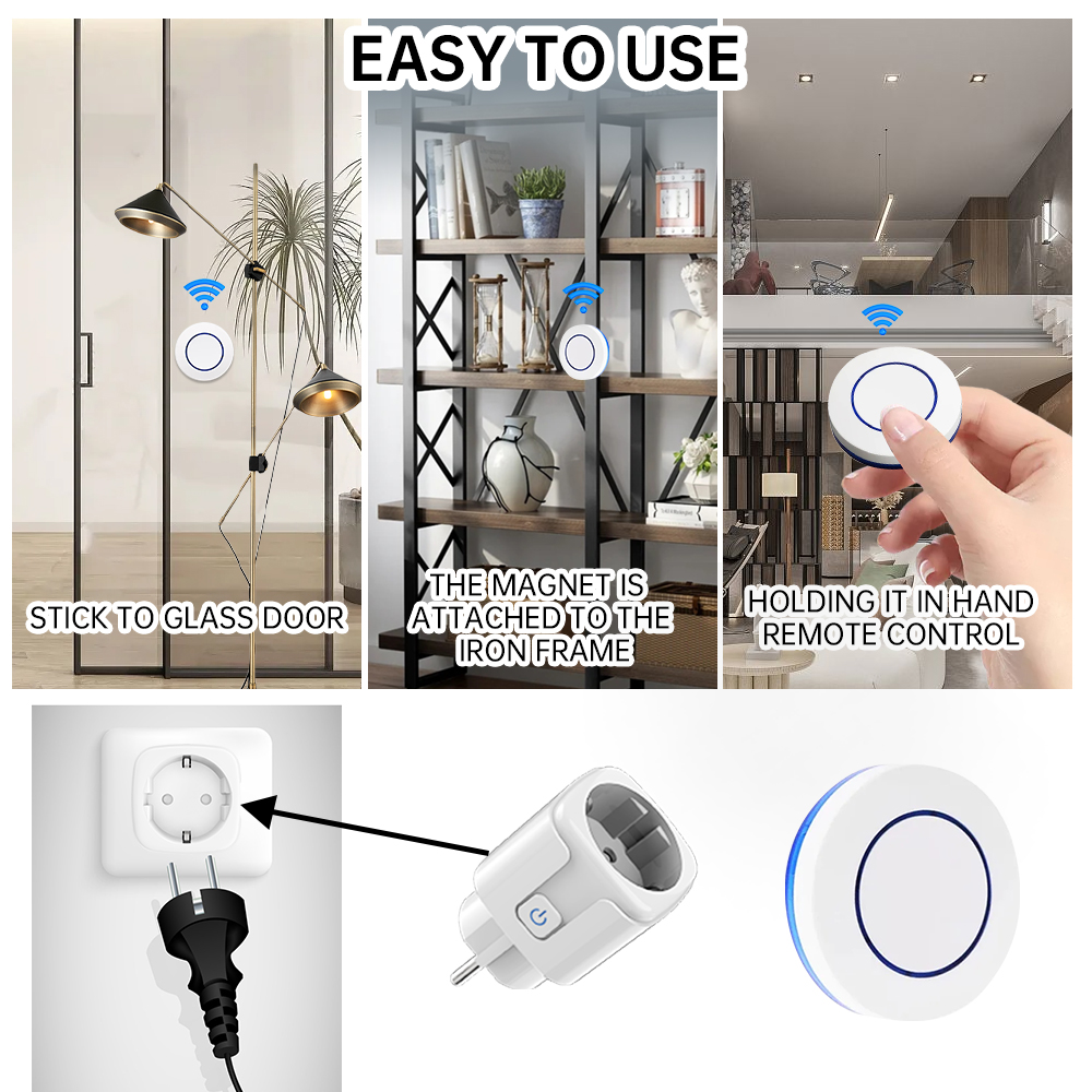 Wireless Socket RF433 Smart Ho - đánh giá và giá Smart Home Ventilation