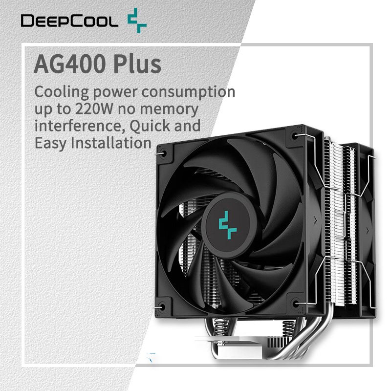 DEEPCOOL AG400 4 Heat pipes Du - đánh giá và giá Smart Home Pc