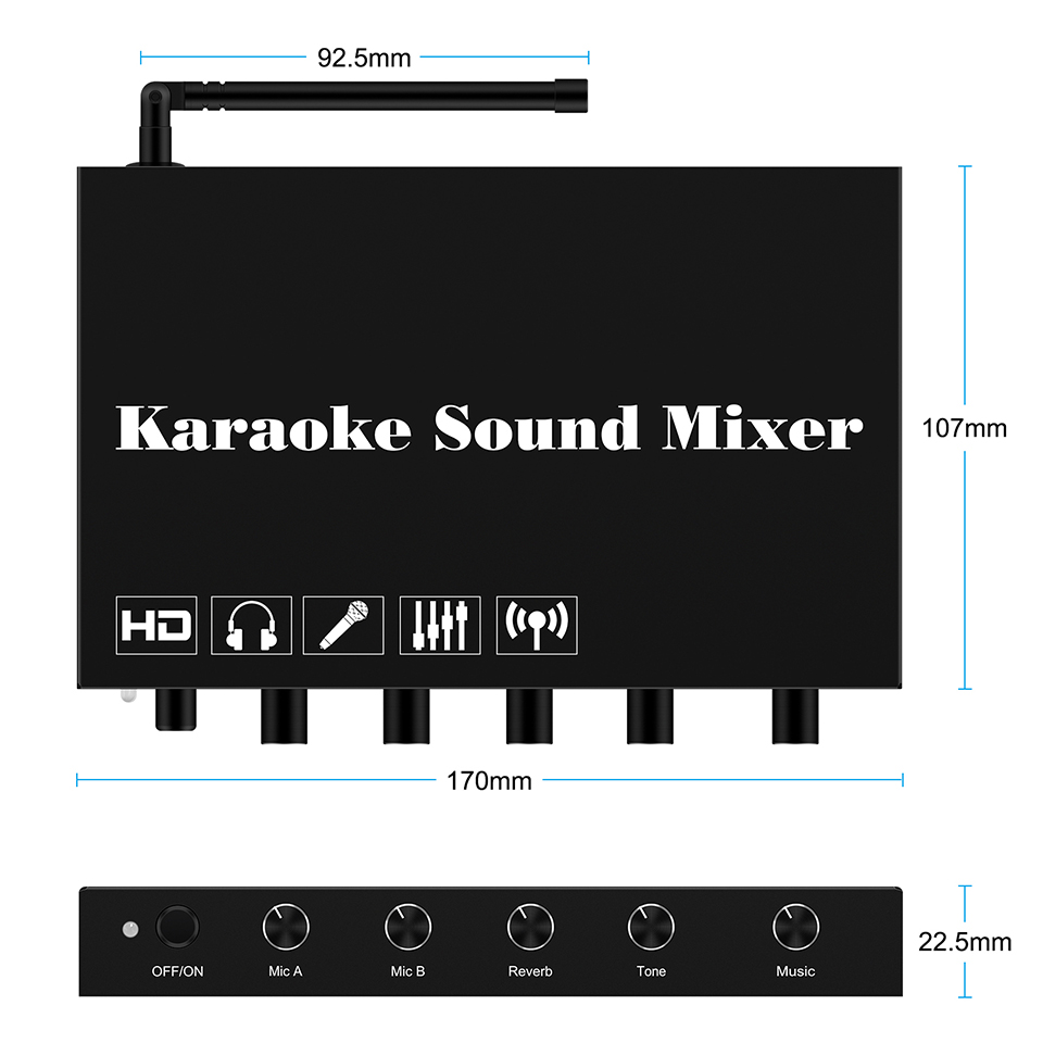 HDMI Karaoke Player Mixer Home - đánh giá và giá Smart Home Pc