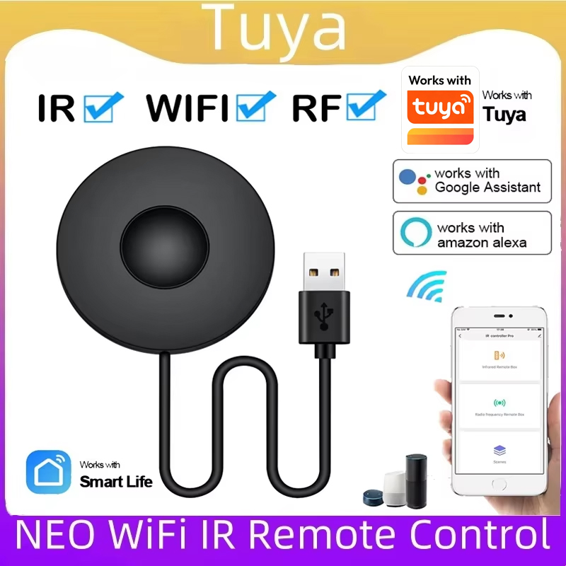 NEO Tuya Smart RF IR Remote Co - đánh giá và giá Smart Home Nas