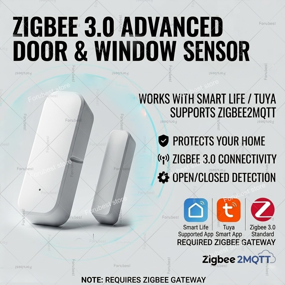 Tuya Zigbee Door Window Sensor - đánh giá và giá Smart Home Blog