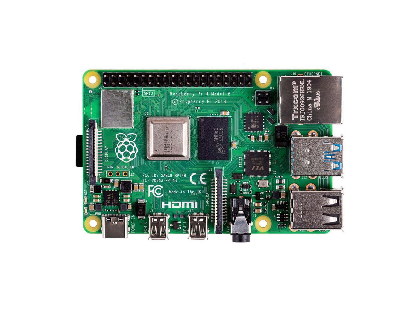 Raspberry Pi 4 Computer Model  - đánh giá và giá Smart Home Pc