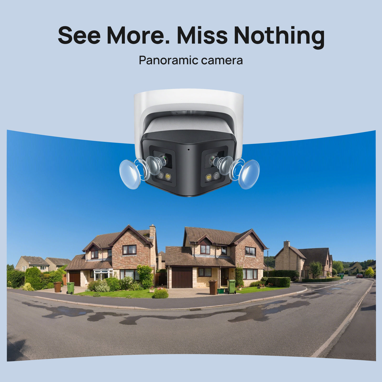 Vikylin 4MP Panoramic Smart Du - đánh giá và giá Smart Home Nas