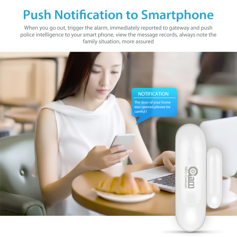 NEO Coolcam Z Wave Plus Door A - đánh giá và giá Smart Home Nas