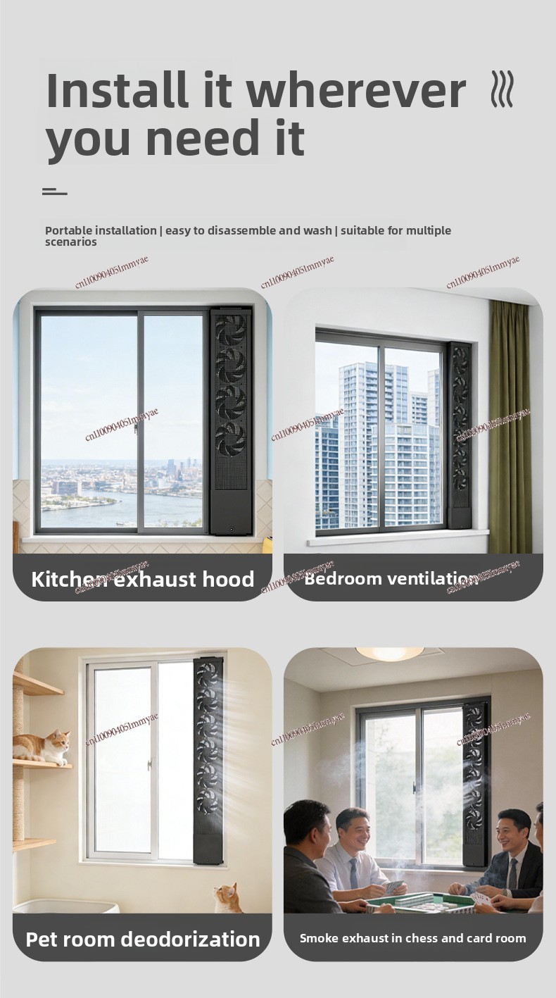 No Perforation No Installation - đánh giá và giá Smart Home Ventilation