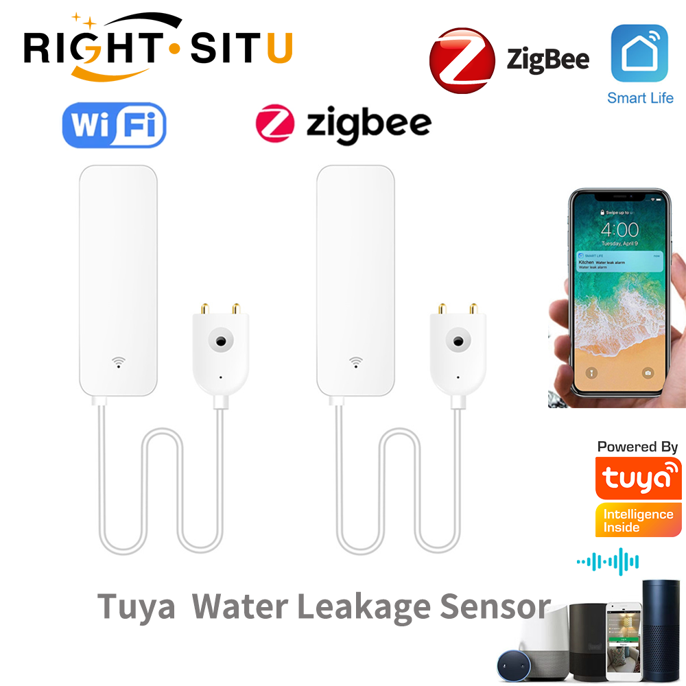 Tuya WiFi Nước Rò Rỉ Cảm Biến  - đánh giá và giá Smart Home Network