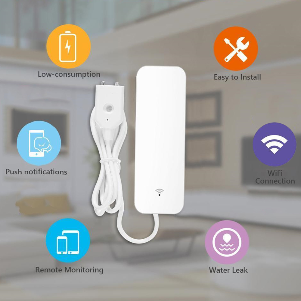 Tuya WiFi Nước Rò Rỉ Cảm Biến  - đánh giá và giá Smart Home Network