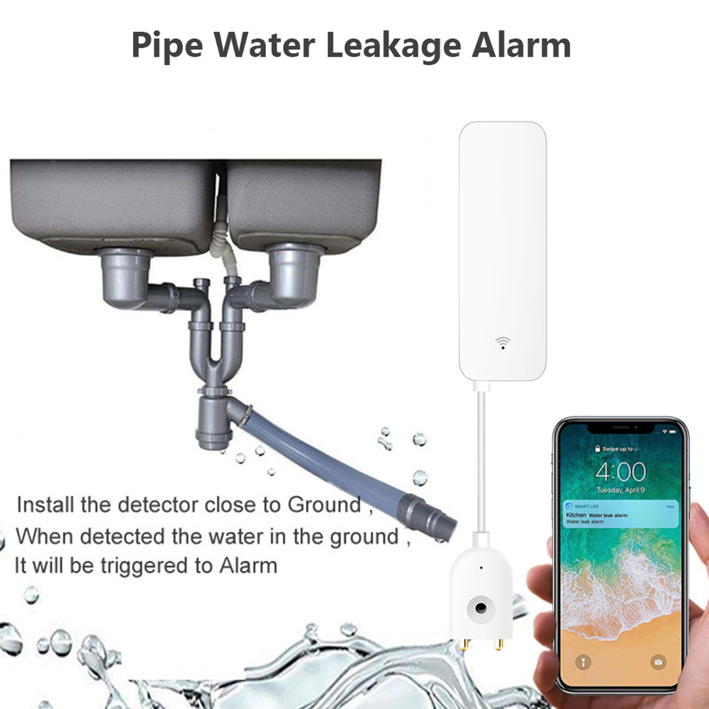 Tuya WiFi Nước Rò Rỉ Cảm Biến  - đánh giá và giá Smart Home Network