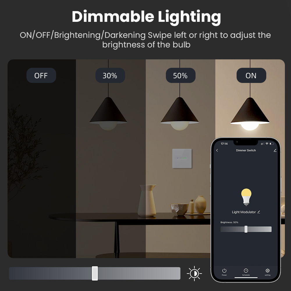 AVATTO WiFi 1/2 Gang Smart Dim - đánh giá và giá Smart Home Matter