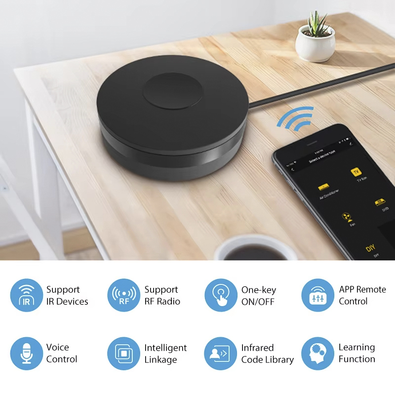 Tuya Smart WiFi IR RF Hub Univ - đánh giá và giá Smart Home Nas
