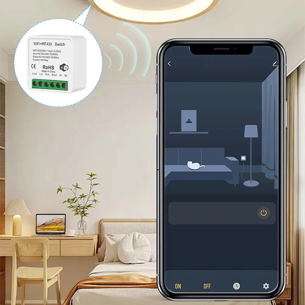 Voice Control Module WiFi RF43 - đánh giá và giá Smart Home Voice Control
