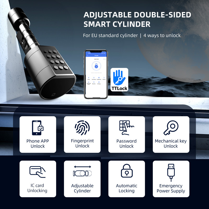 Smart Euro Cylindrical Door Lo - đánh giá và giá Smart Home Blog