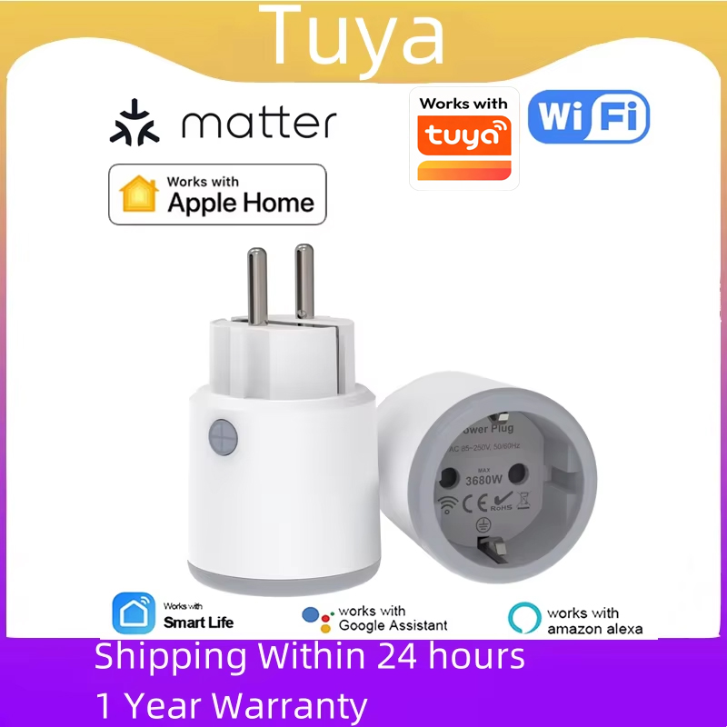 TUYA Smart Plug Matter Wi-Fi S - đánh giá và giá Smart Home Nas
