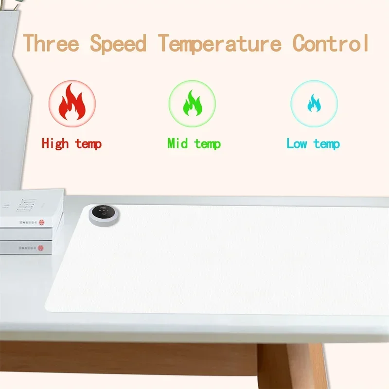 Extra Large Heated Desk Pad El - đánh giá và giá Smart Home Pc