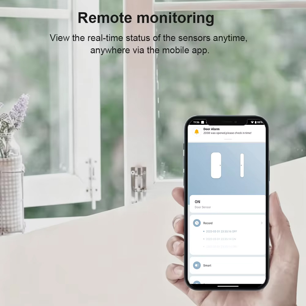 Zigbee 3.0 Door Window Sensor  - đánh giá và giá Smart Home Blog