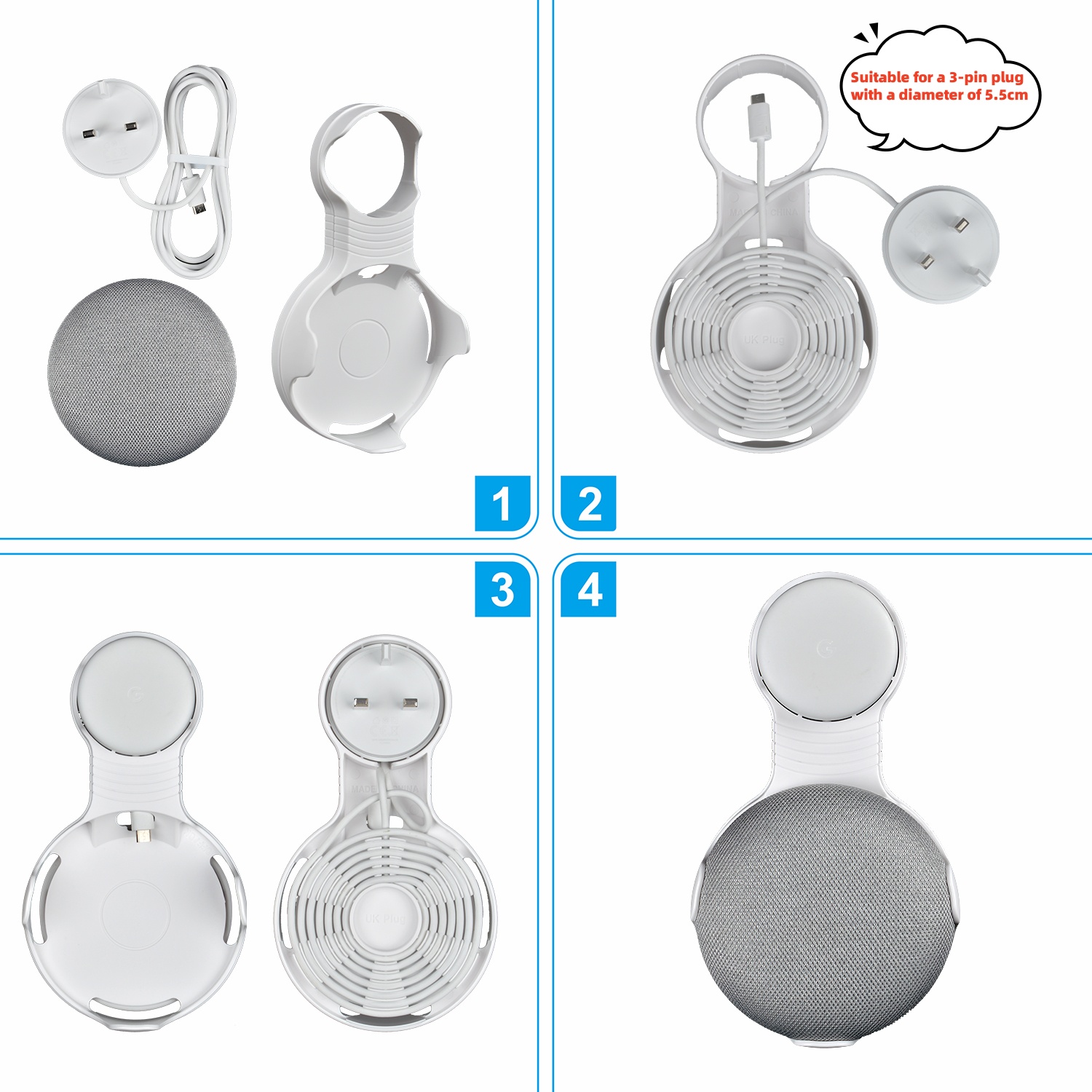 Wall Mount Holder for Google H - đánh giá và giá Smart Home Google Nest