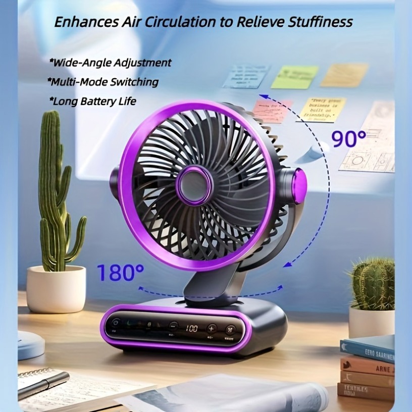 Smart Desktop Circulation Fan  - đánh giá và giá Smart Home Ventilation