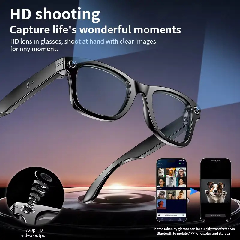 AI Smart Glasses with 8MP Came - đánh giá và giá Smart Home Ai