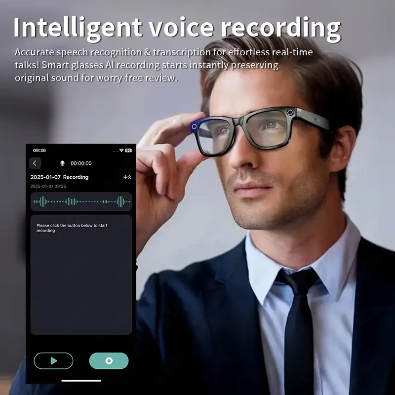 AI Smart Glasses with 8MP Came - đánh giá và giá Smart Home Ai