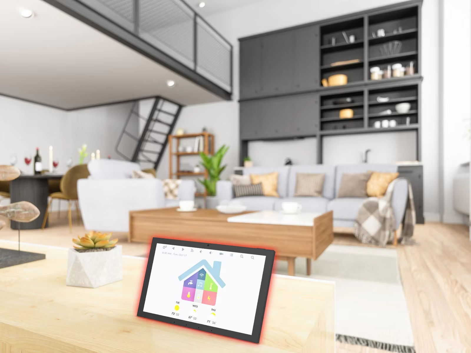 10.1 15.6 Inch Manual Android  - đánh giá và giá Smart Home Voice Control